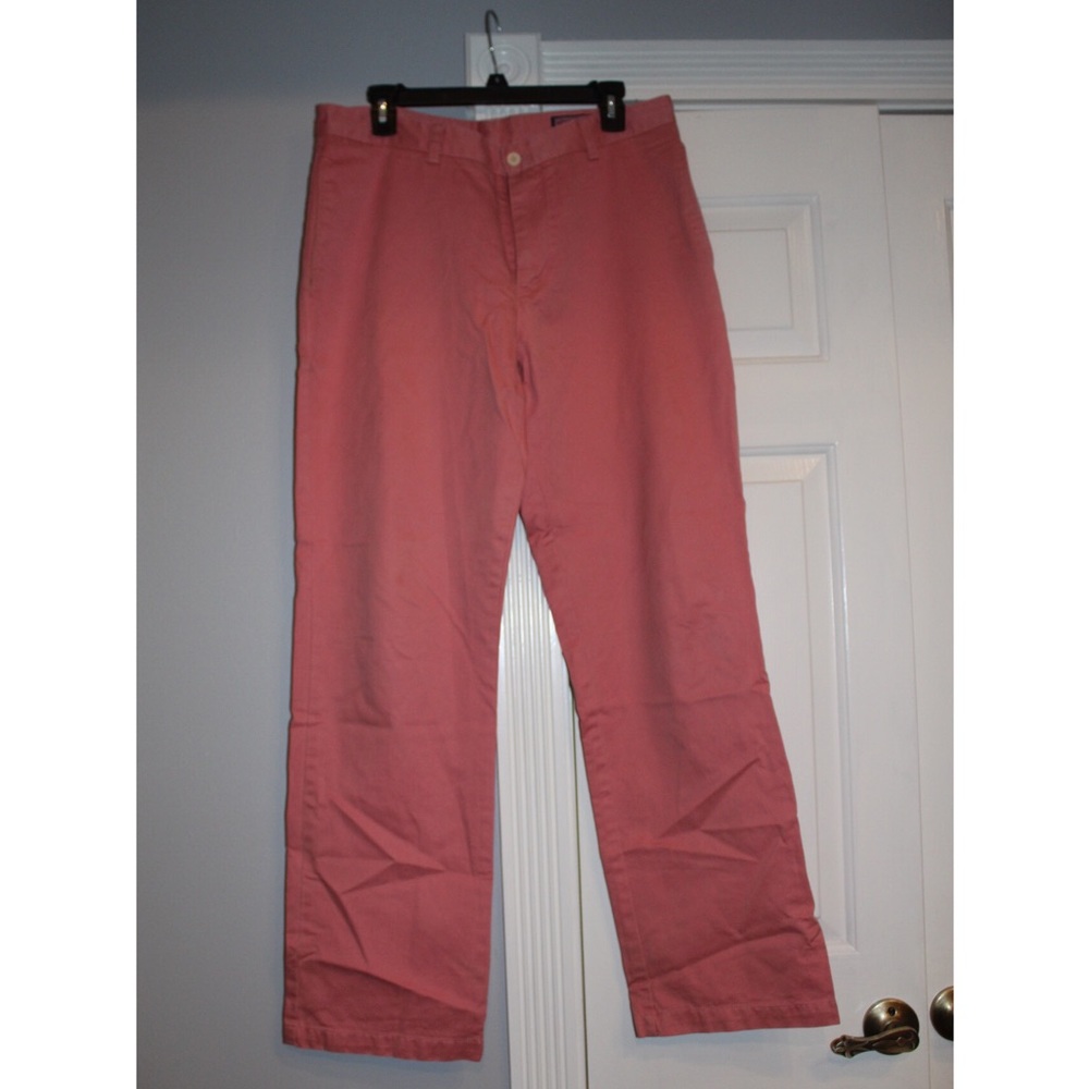 Salmon color vineyard vines pants